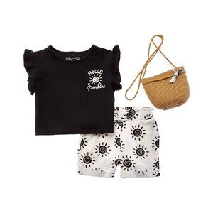 Freestyle Girls  3Pc Sunshine Set, Black